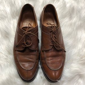 Polo Ralph Lauren Tan Leather Vibram size 10 Made in Italy